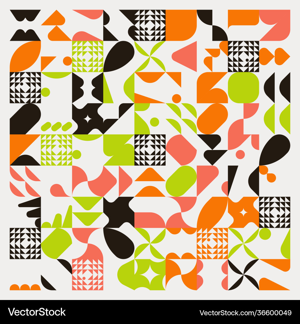 Abstract pattern design elements Abstract pattern design elements vector image