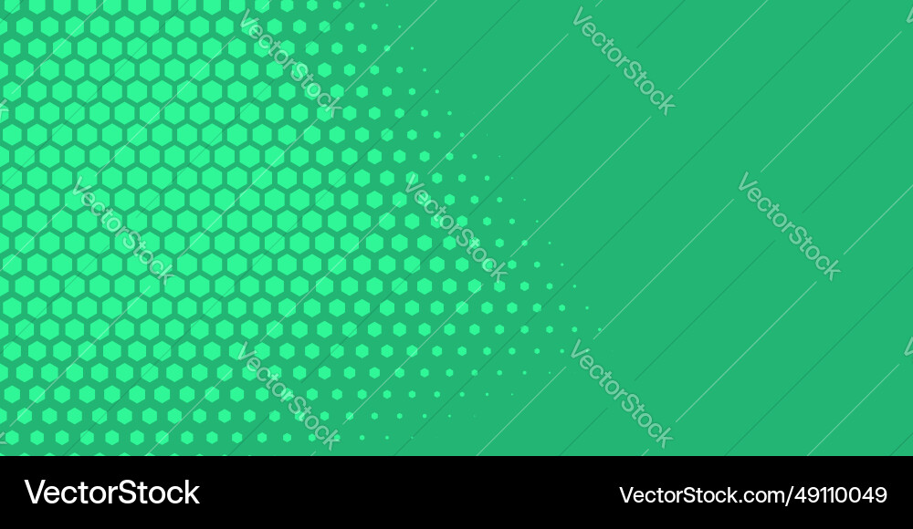 Geometric abstract hexagon two color background Vector Image