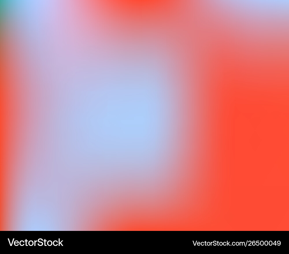 Gradient mesh painted in different colors vector image
