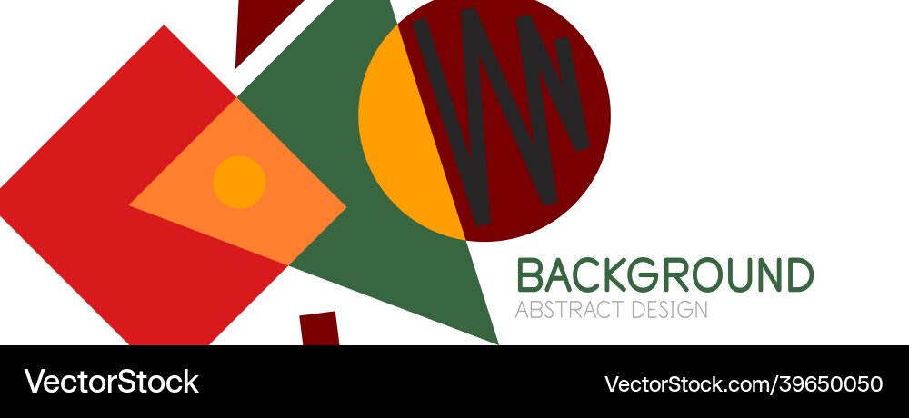 Abstract background blocks lines triangles Abstract background blocks lines triangles vector image