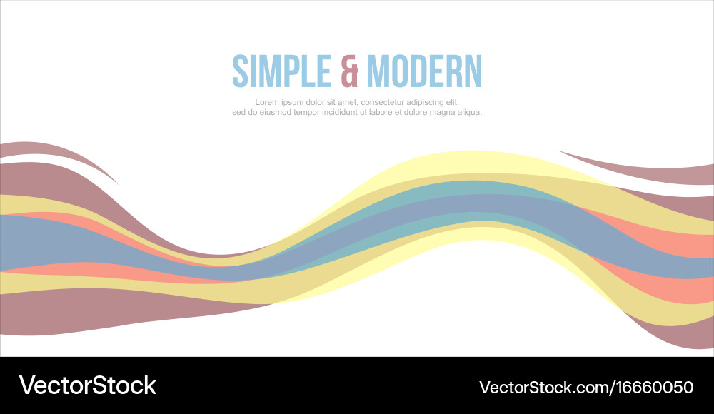 Abstract background modern design website header vector image