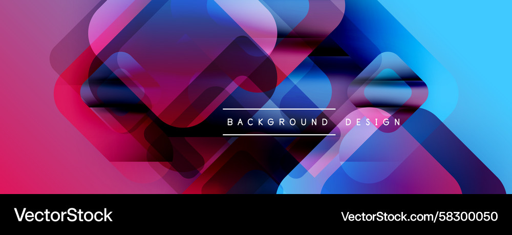 Abstract geometric shapes overlap creating Abstract geometric shapes overlap creating Vector Image