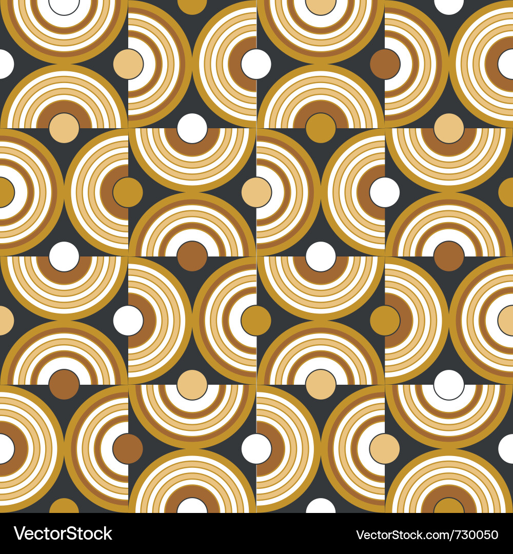 Circle background pattern vector image