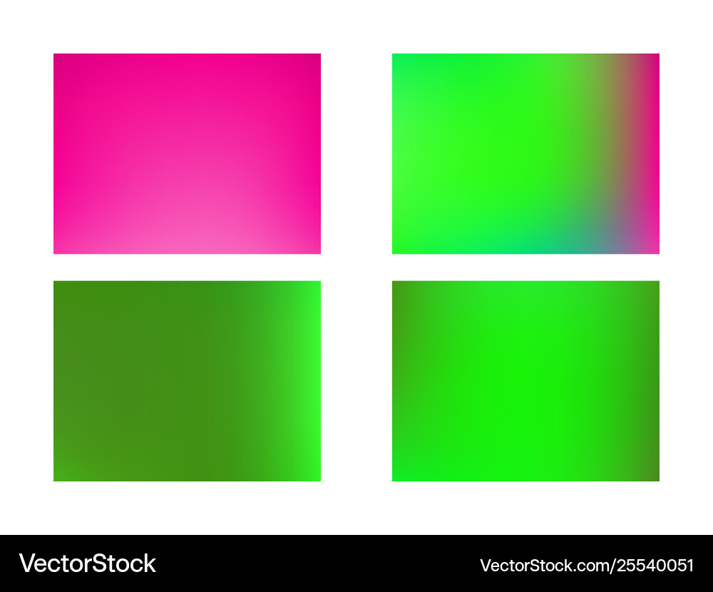 Abstract colored blurred gradient mesh background vector image