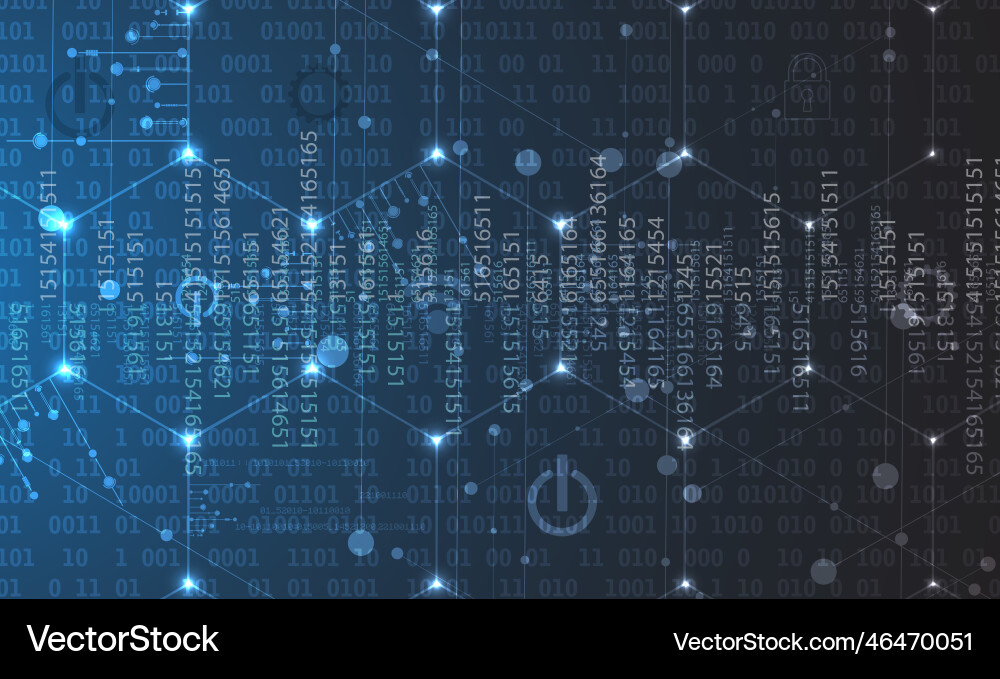 Abstract internet computer technology business Abstract internet computer technology business vector image