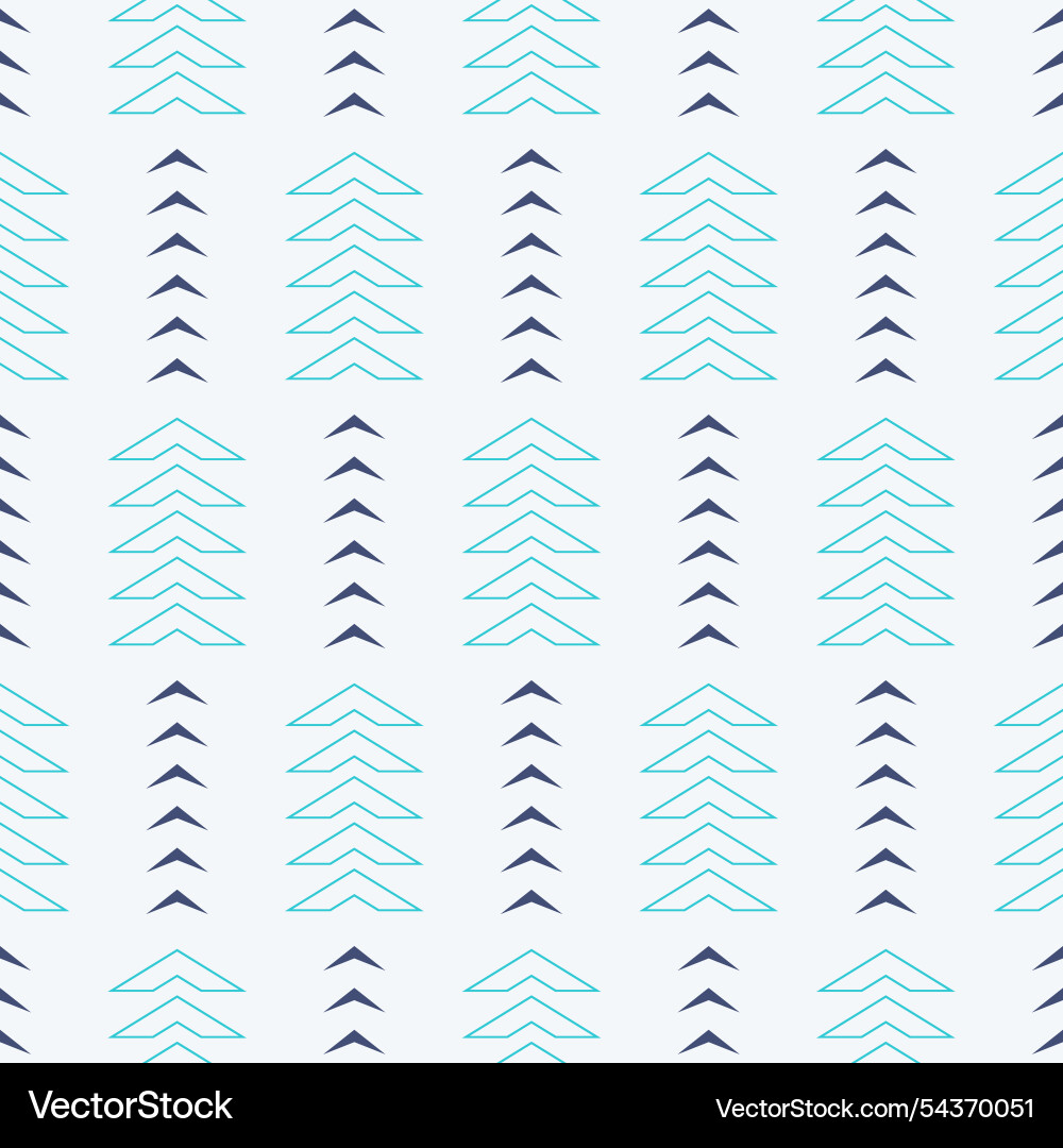 Abstract seamless pattern with arrows motif Abstract seamless pattern with arrows motif vector image