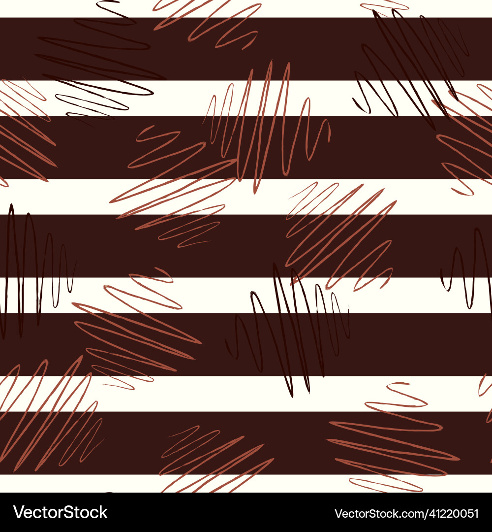 Soundwave seamless pattern curve waves background Soundwave seamless pattern curve waves background vector image