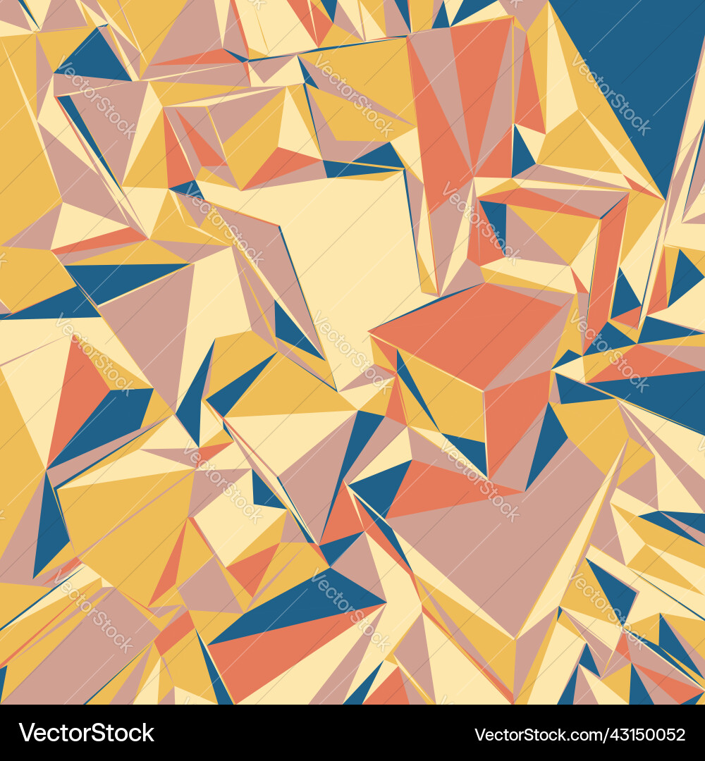 Abstract background with colorful triangles Abstract background with colorful triangles vector image