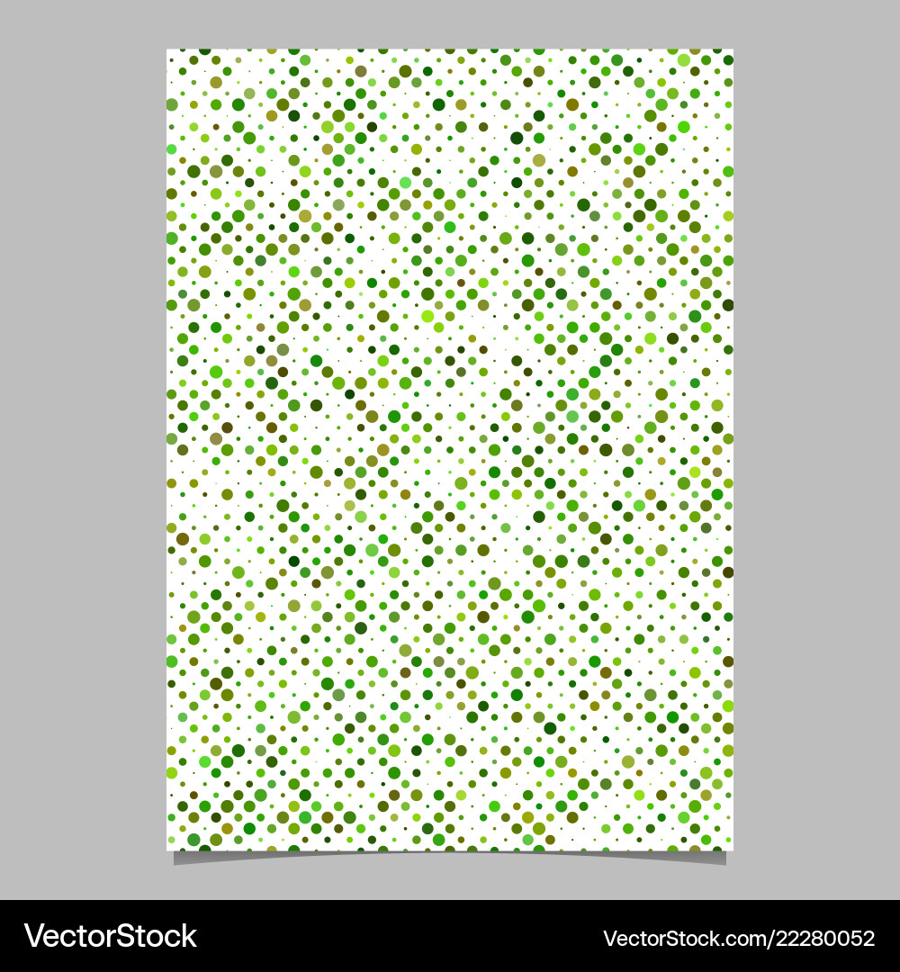 Abstract repeating circle pattern flyer template Abstract repeating circle pattern flyer template Vector Image