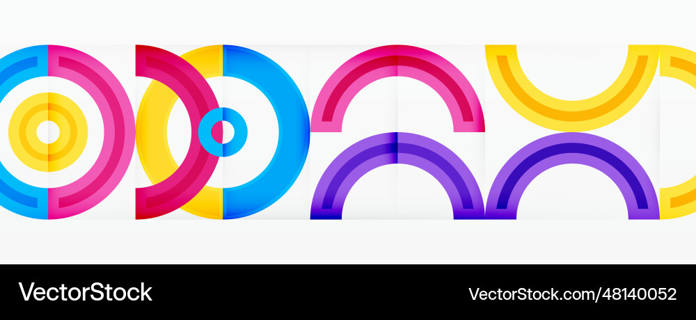 Circles are arranged in a grid pattern abstract Circles are arranged in a grid pattern abstract vector image