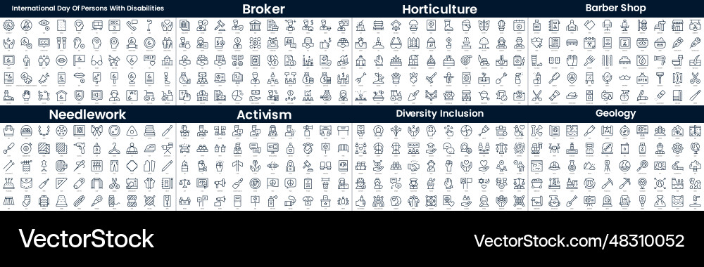 Linear style icons pack in this bundle include Linear style icons pack in this bundle include vector image