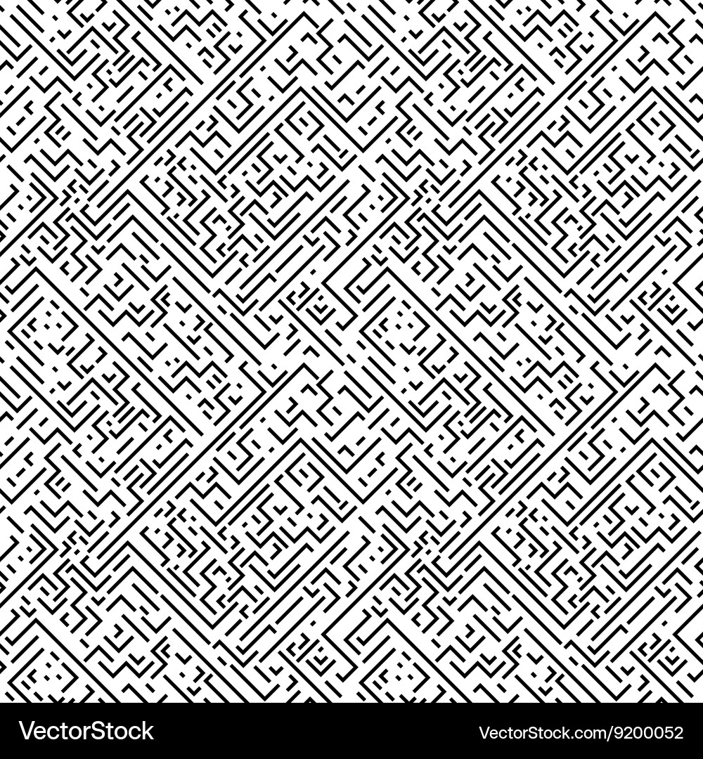 Retro Memphis Style Pattern Vector Image