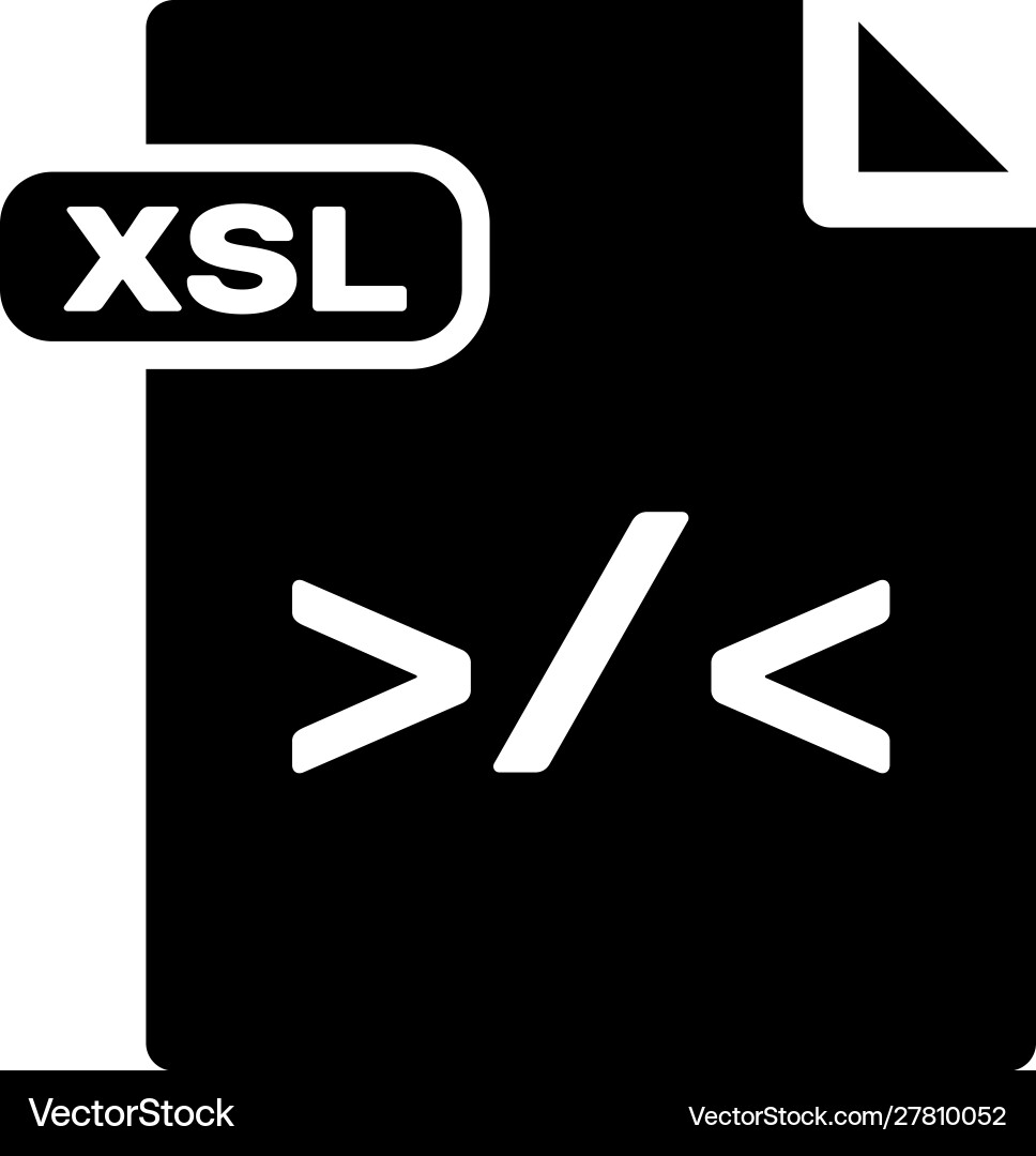Schwarz xsl Datei Dokument herunterladen Schaltfläche Symbol Schwarz xsl Datei Dokument herunterladen Schaltfläche Symbol vektorbild