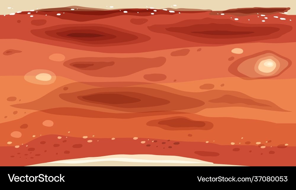 Abstract background mars surface Vector Image