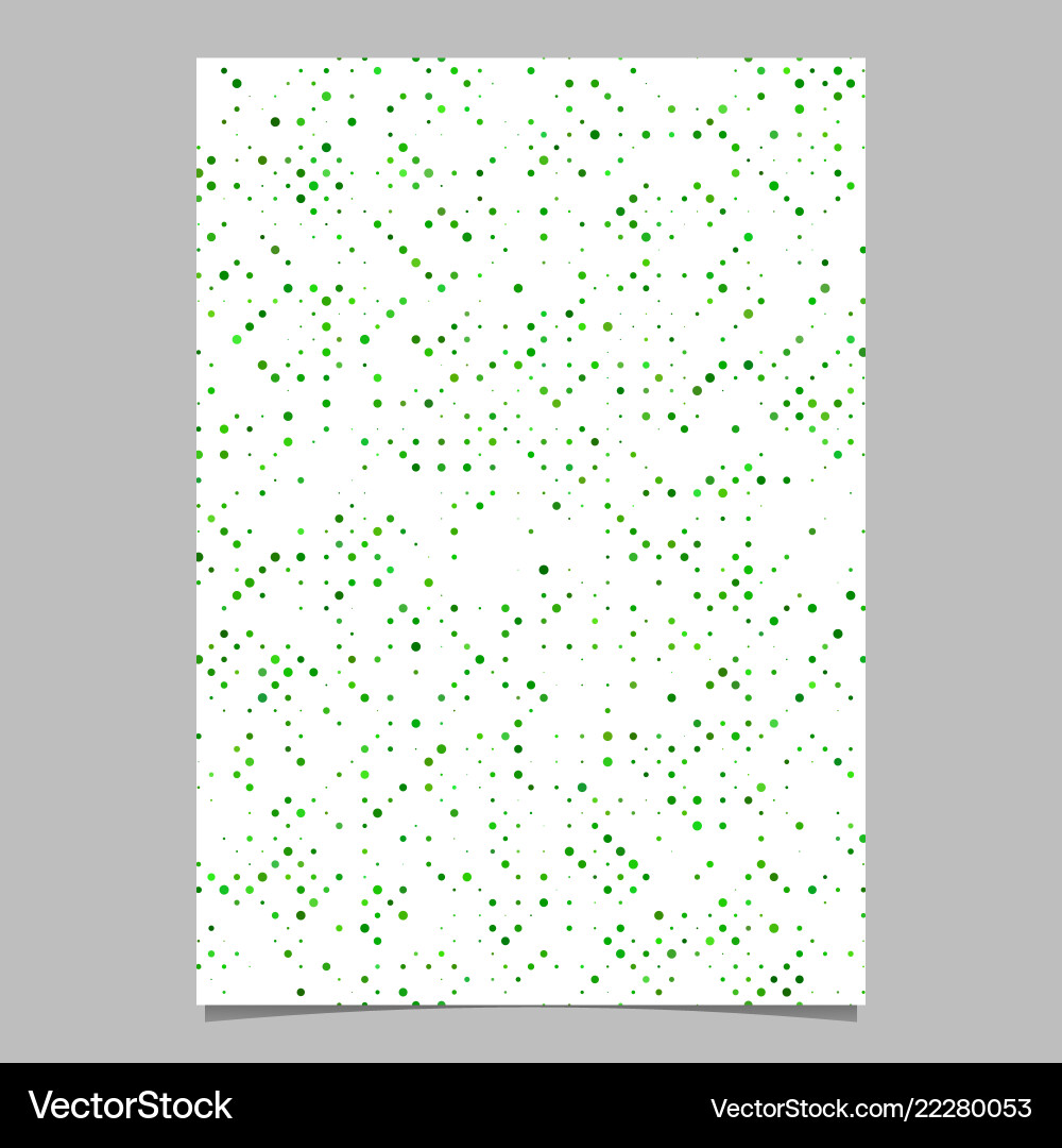 Abstract repeating dot pattern brochure template Abstract repeating dot pattern brochure template vector image