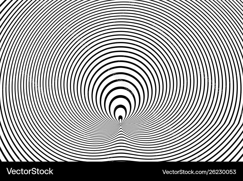 Circle lines pattern Circle lines pattern vector image