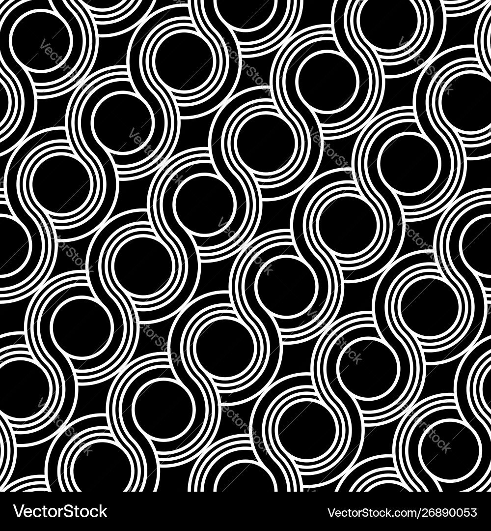 Design seamless spiral twisted pattern Vector Image