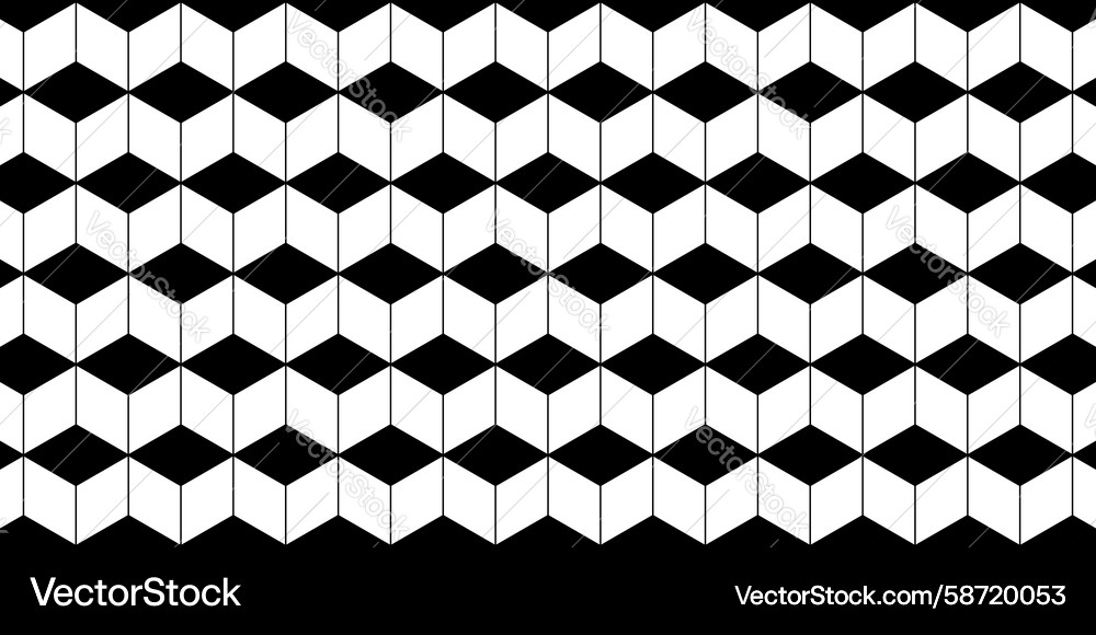 Diamond shapes pattern repeated rhombus forms Vector Image