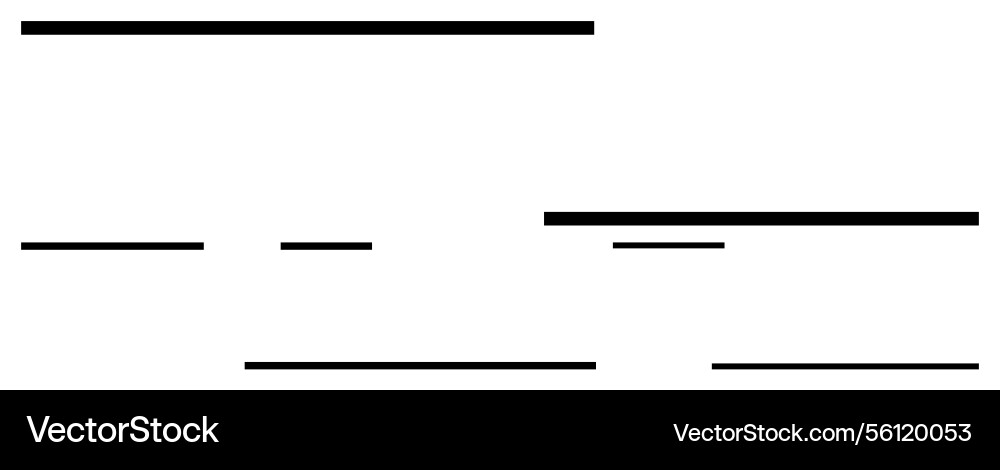 Geometric minimalistic horizontal line patterns Geometric minimalistic horizontal line patterns Vector Image