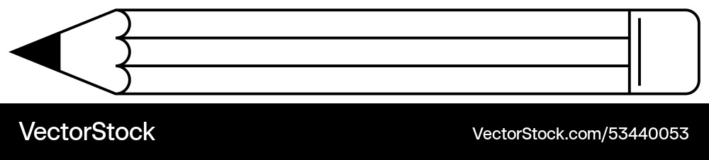 Monochromatic outline of a simple triangular Monochromatic outline of a simple triangular vector image