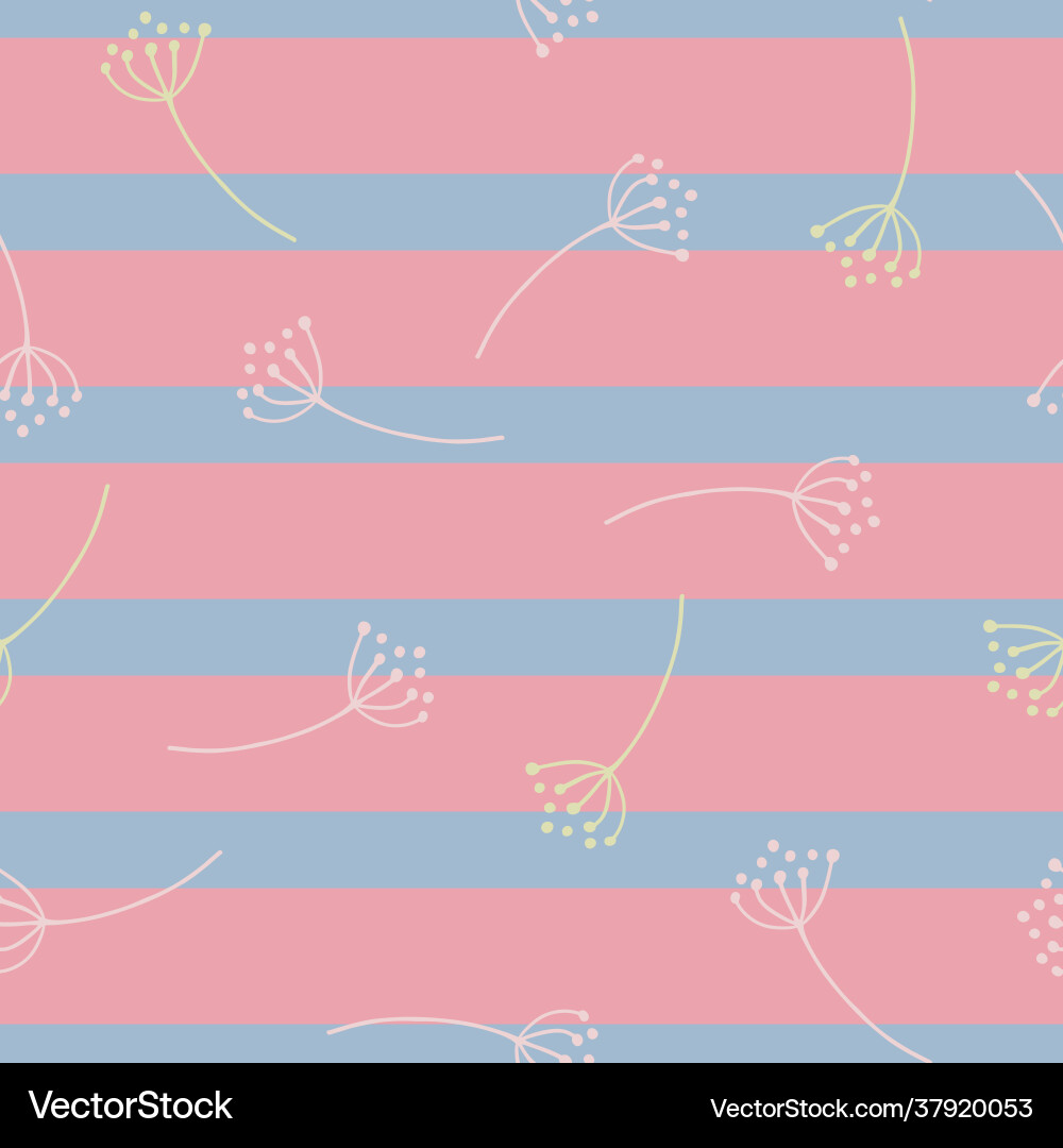 Random abstract seamless pattern with botanic Random abstract seamless pattern with botanic vector image