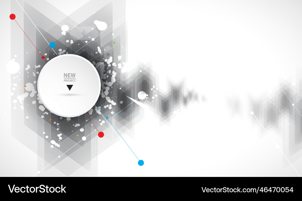 Abstract internet computer technology business Vector Image