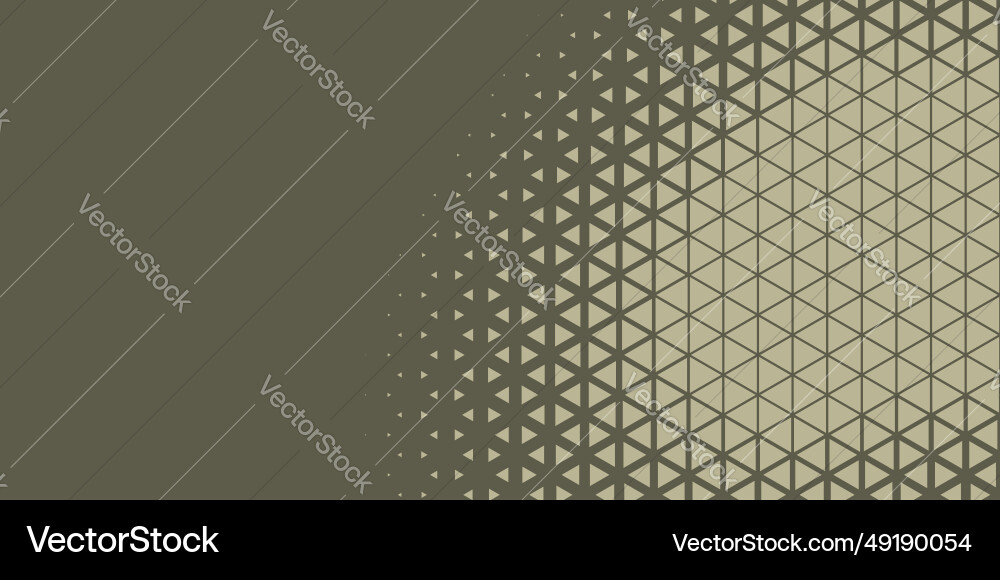 Abstract triangle shape banner background Vector Image