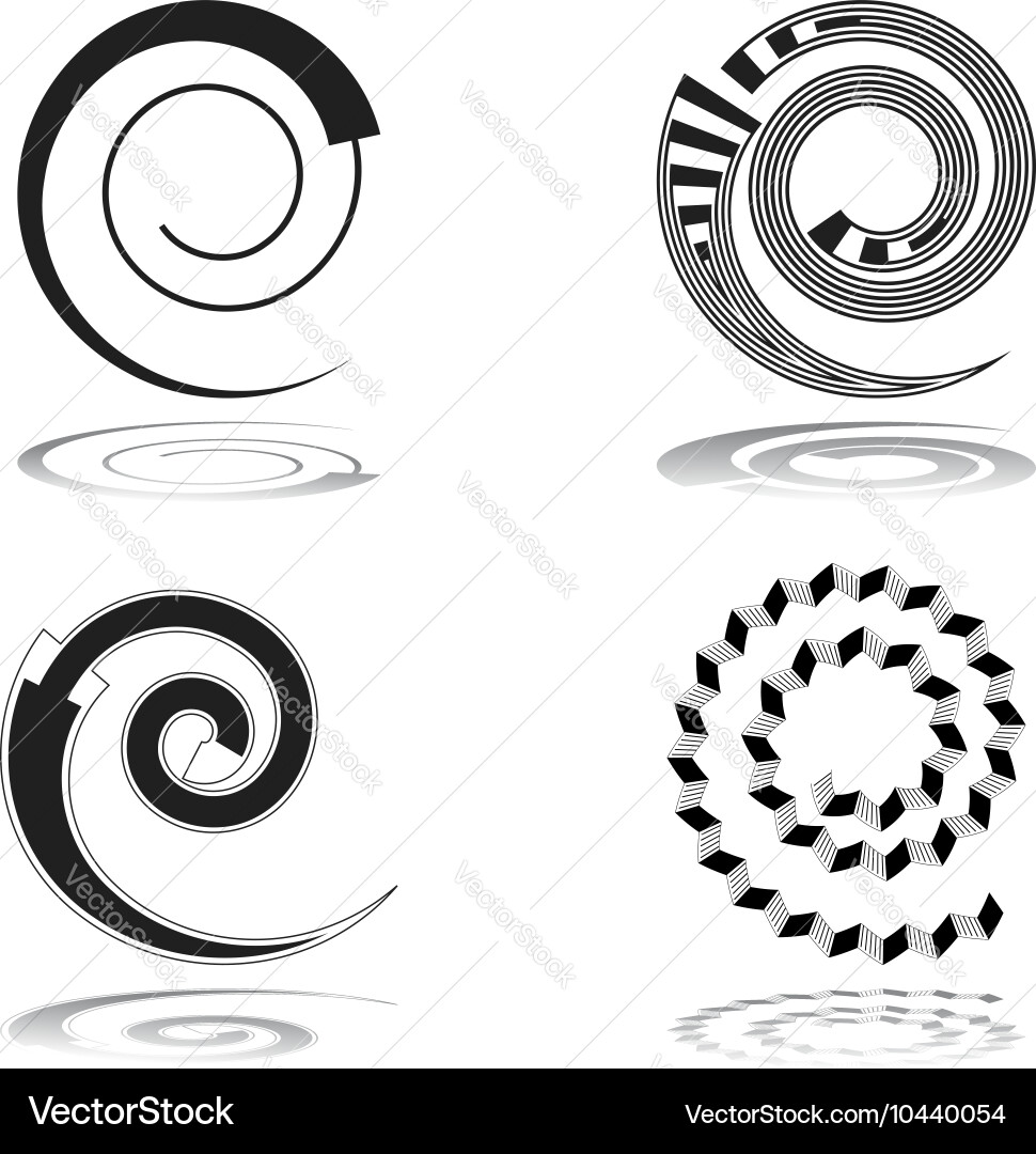 Design elements set vector image