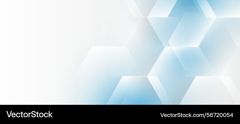 Light blue abstract background with hexagonal Light blue abstract background with hexagonal vector image