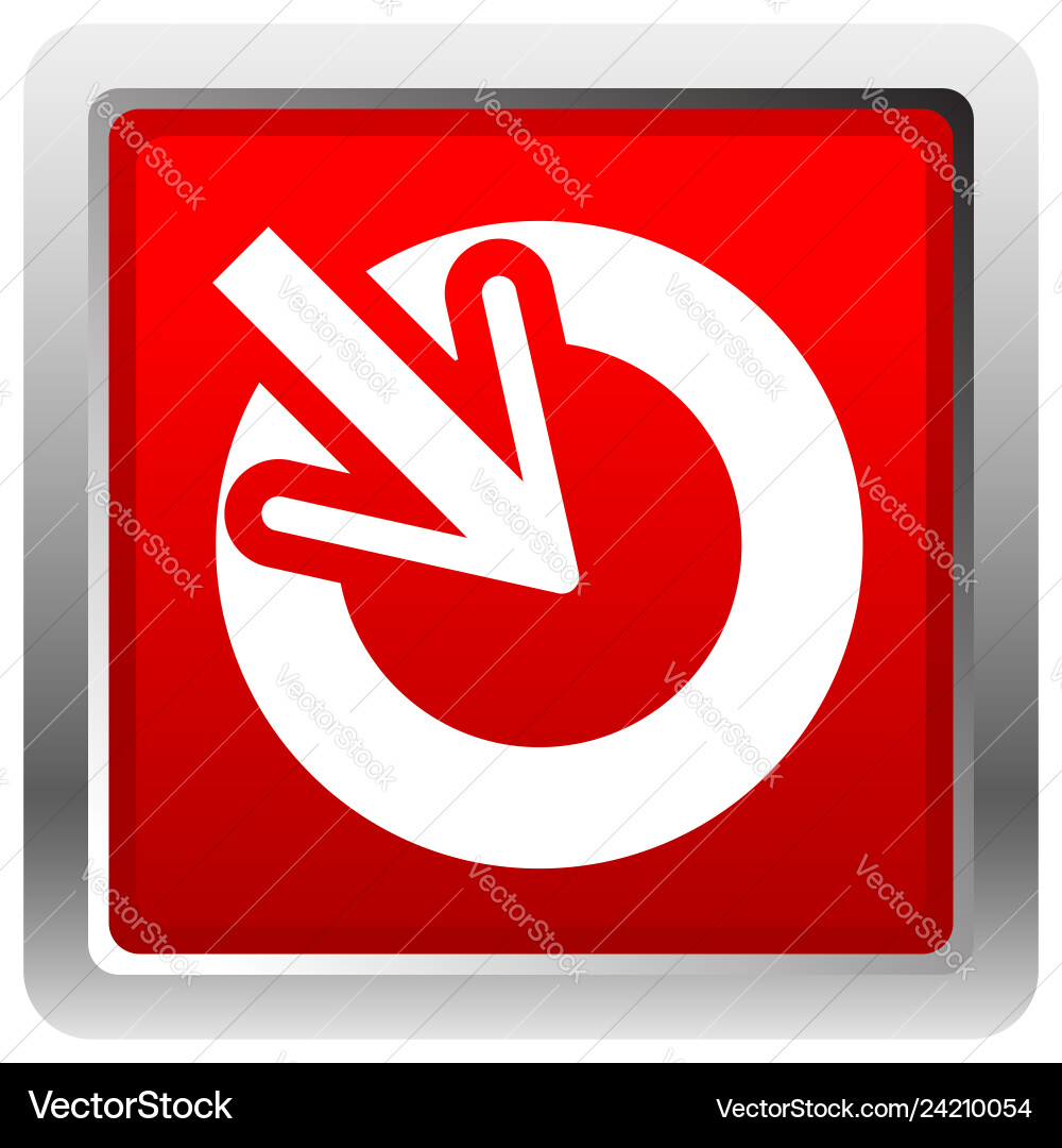 Position accuracy alignment concept icon cursor Position accuracy alignment concept icon cursor vector image