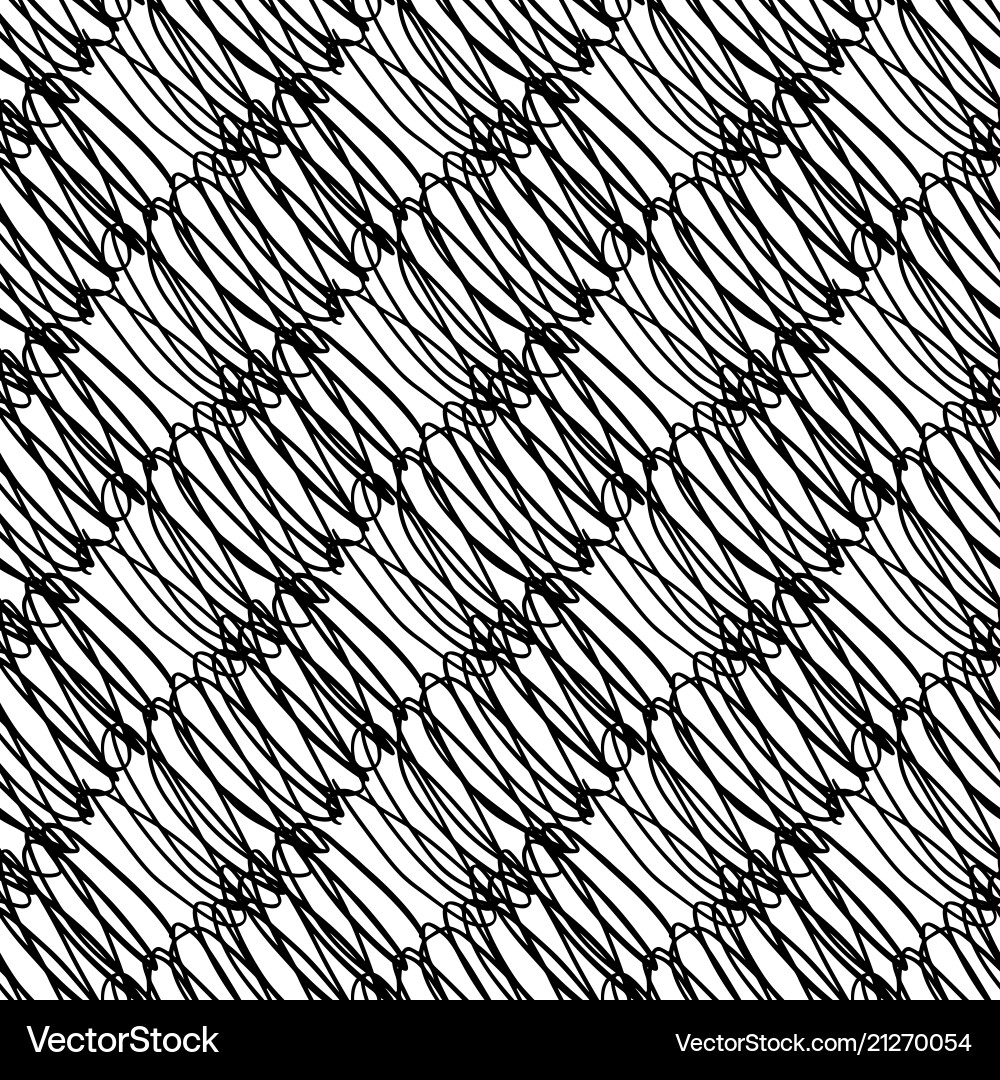 Seamless pattern with brush diagonal Vector Image