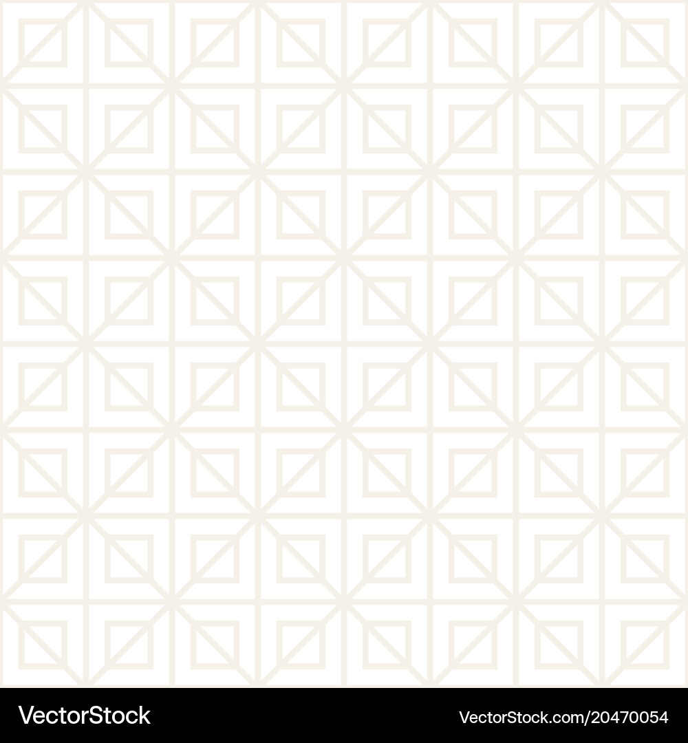 Seamless subtle lattice pattern modern vector image