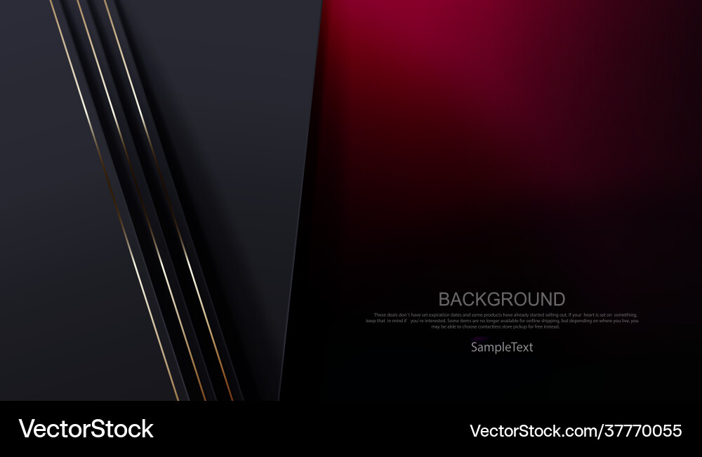 Abstract composition with a gradient dark red vector image