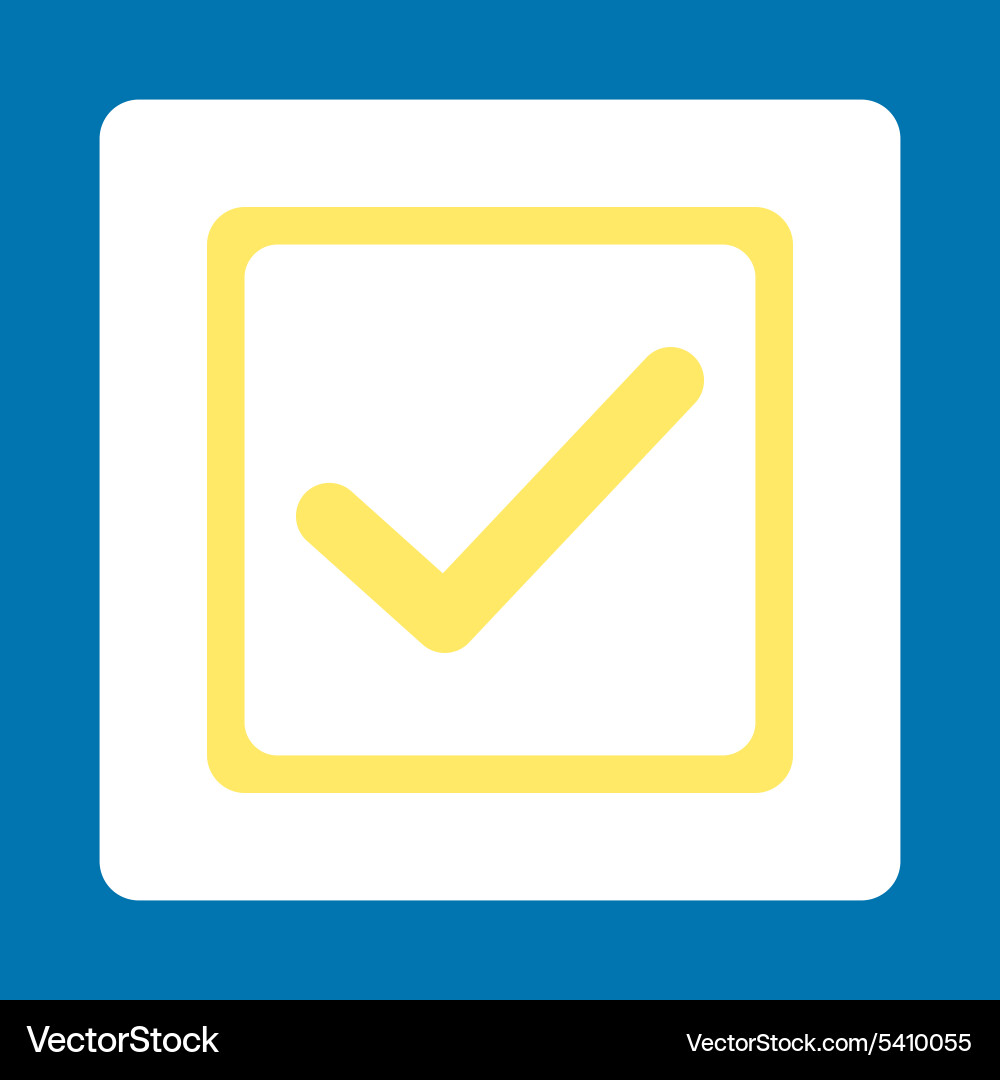 Checkbox icon vector image