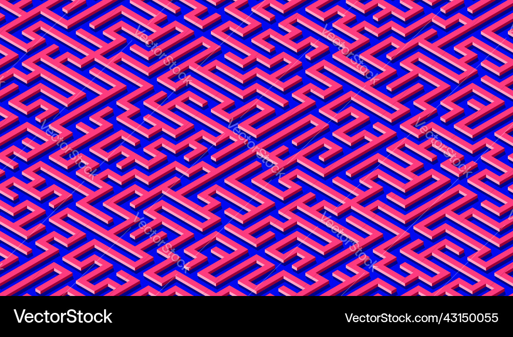 Maze pattern abstract background with labyrinth Maze pattern abstract background with labyrinth vector image