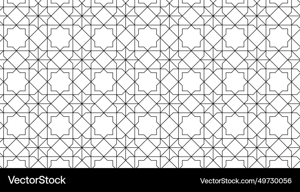 Geometric fabric pattern with stripes lines Geometric fabric pattern with stripes lines vector image
