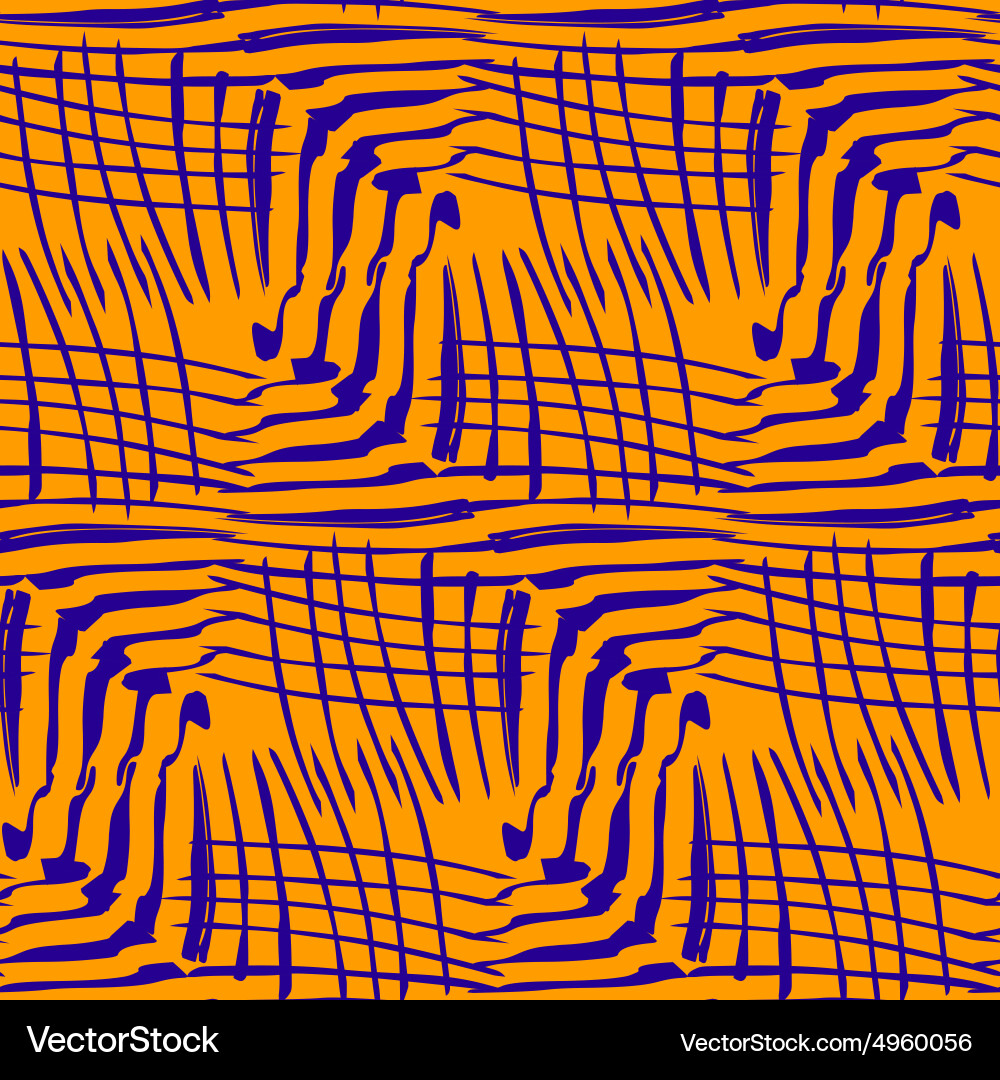 Seamless line pattern Vector Image
