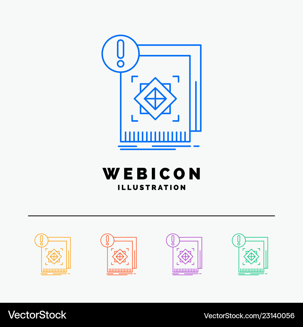 Structure standard infrastructure information Structure standard infrastructure information vector image