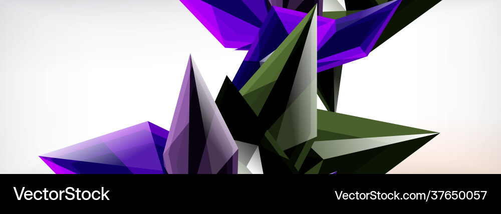 3d triangles and pyramids abstract 3d triangles and pyramids abstract Vector Image