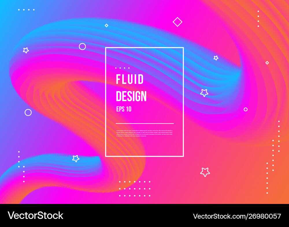 Abstract fluid color pattern neon liquid Abstract fluid color pattern neon liquid vector image