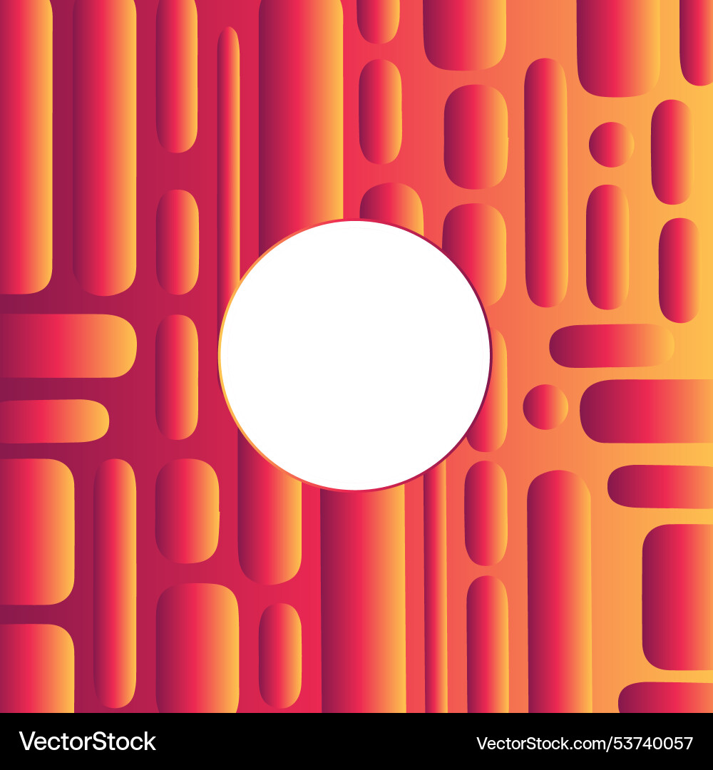 Abstract geometric rounded shapes gradient Abstract geometric rounded shapes gradient Vector Image