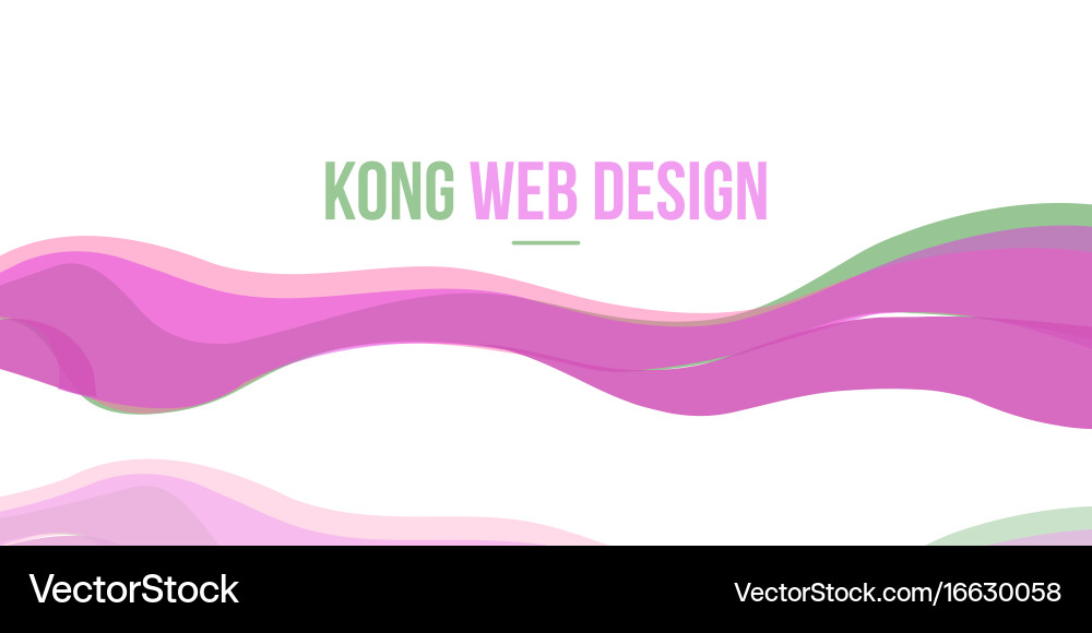 Abstract header website design collection Vector Image