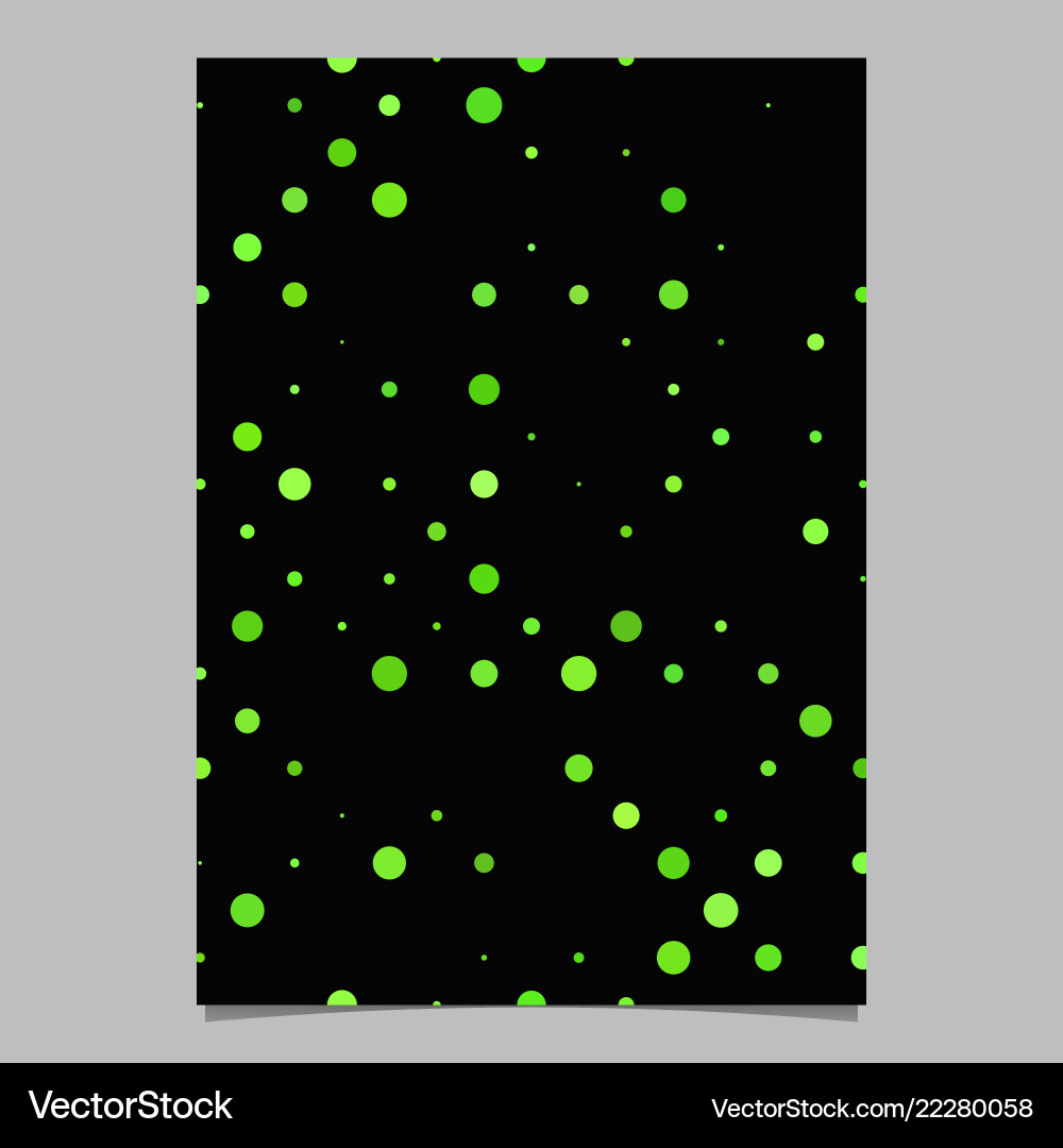 Abstract repeating circle pattern brochure vector image