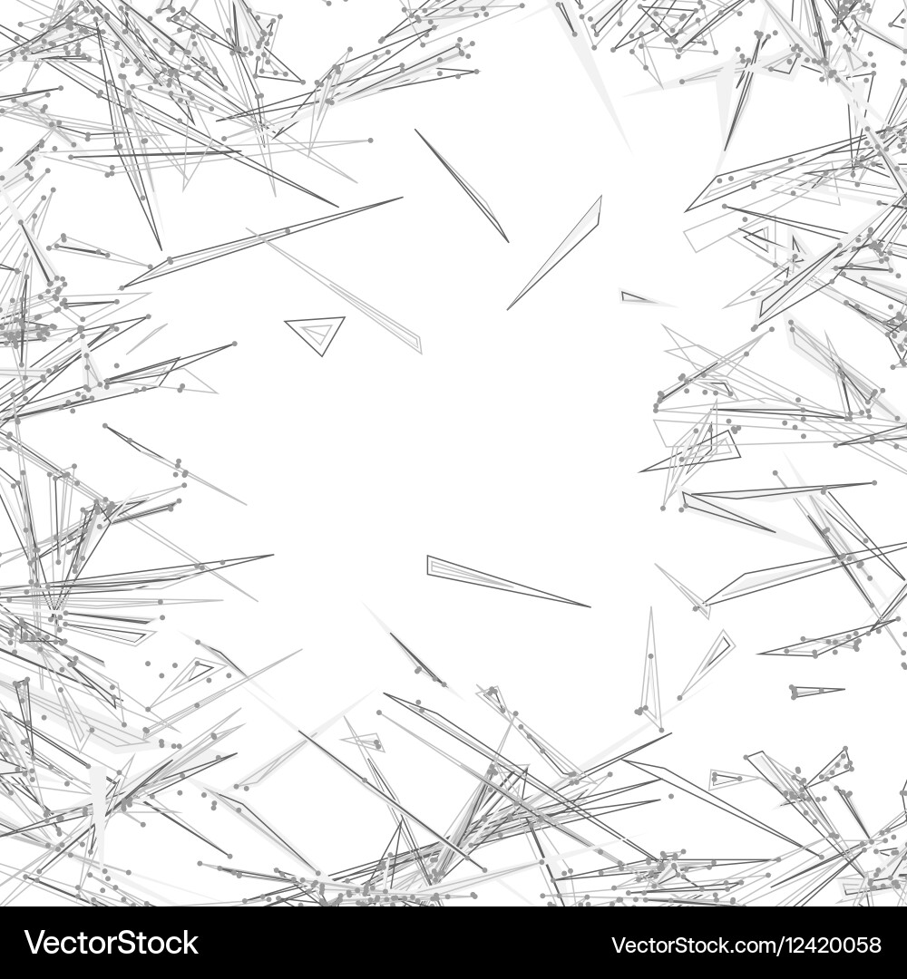 Abstract triangular background Vector Image