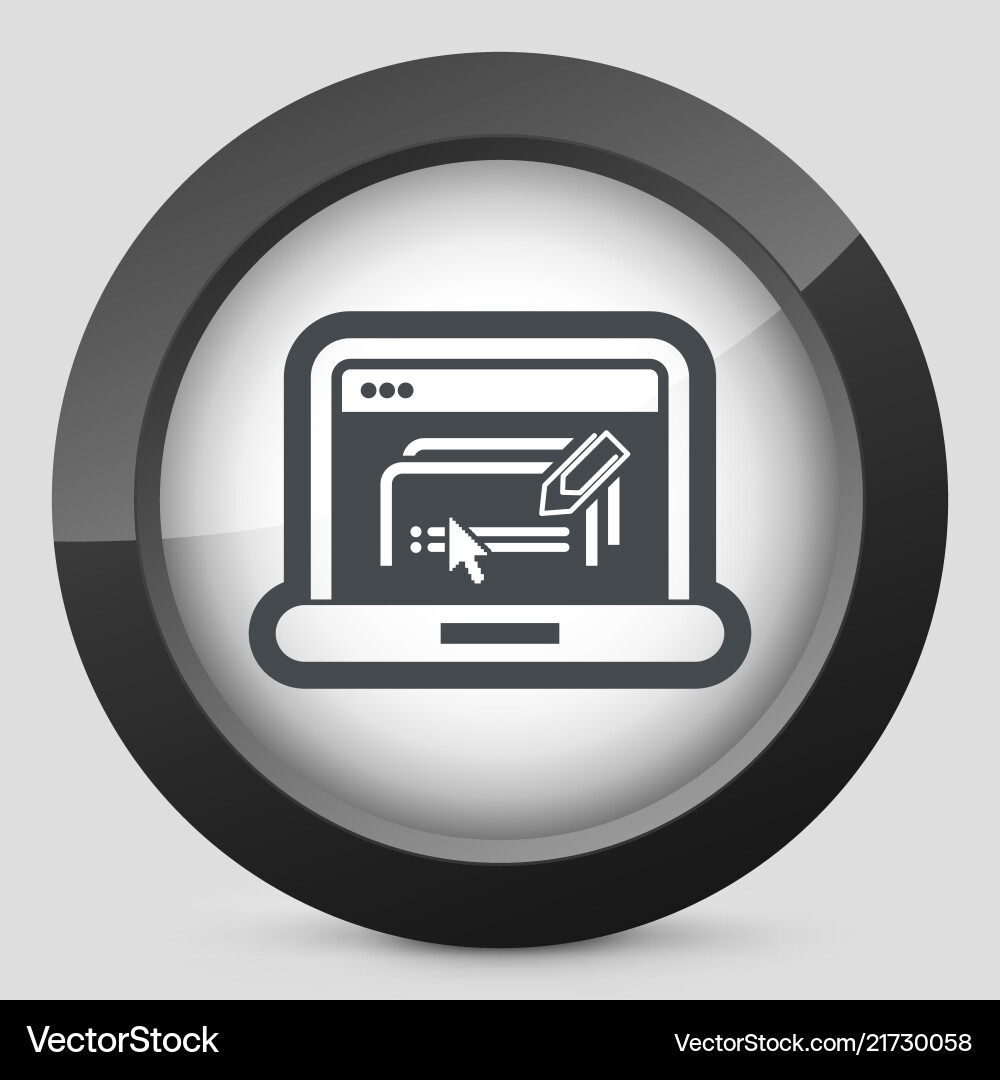 Document text software vector image