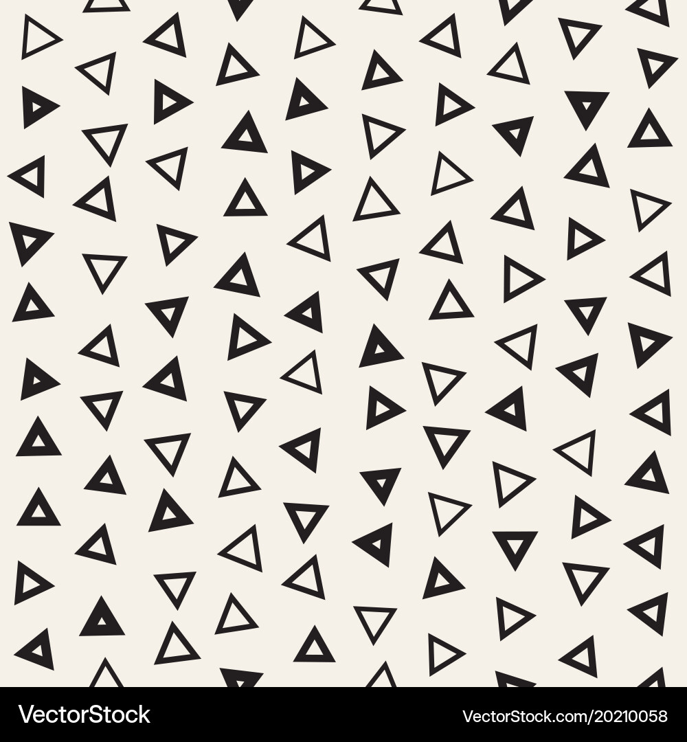 Seamless chaotic patterns randomly scattered vector image