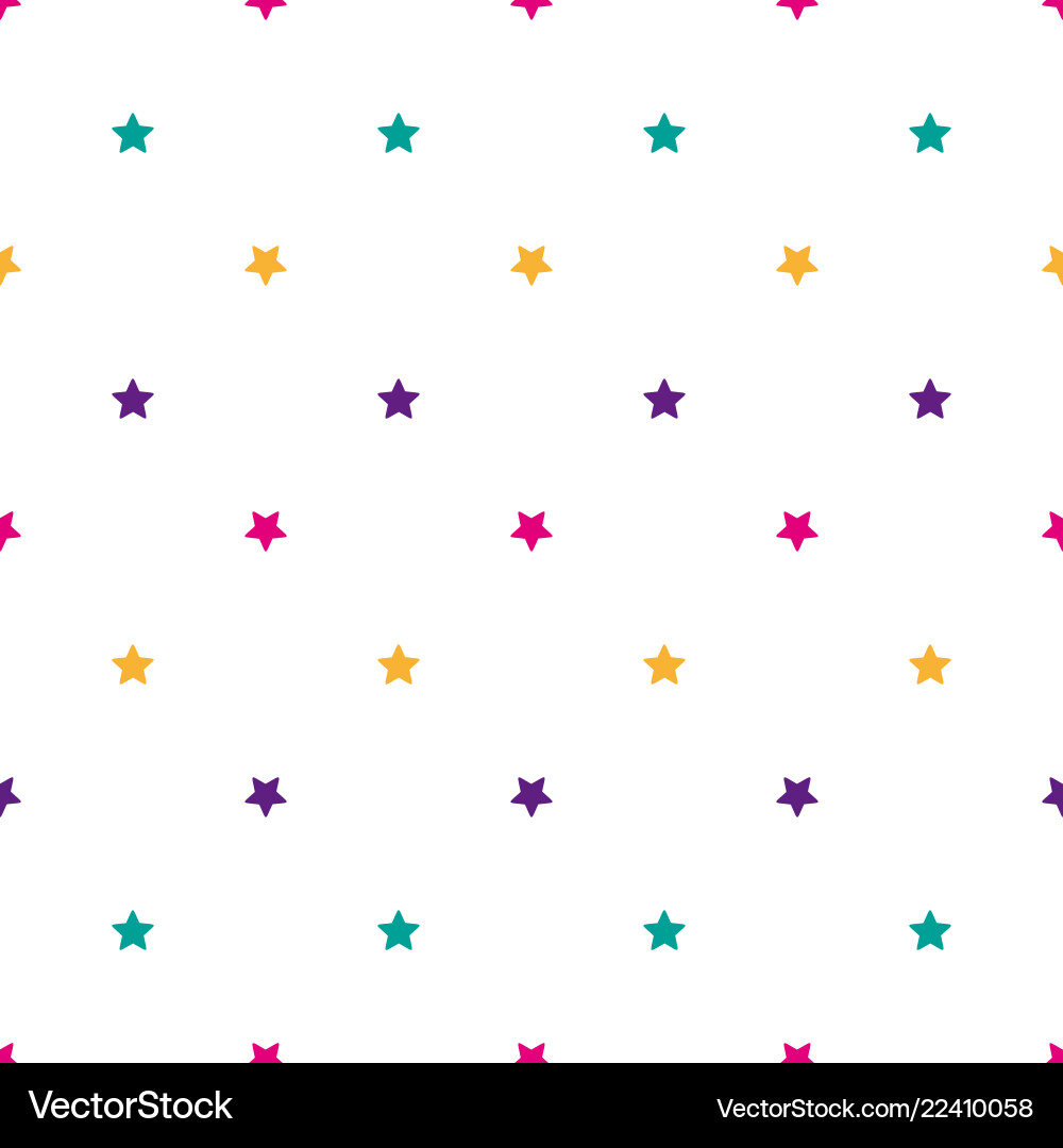 Seamless pattern with colorful vector image