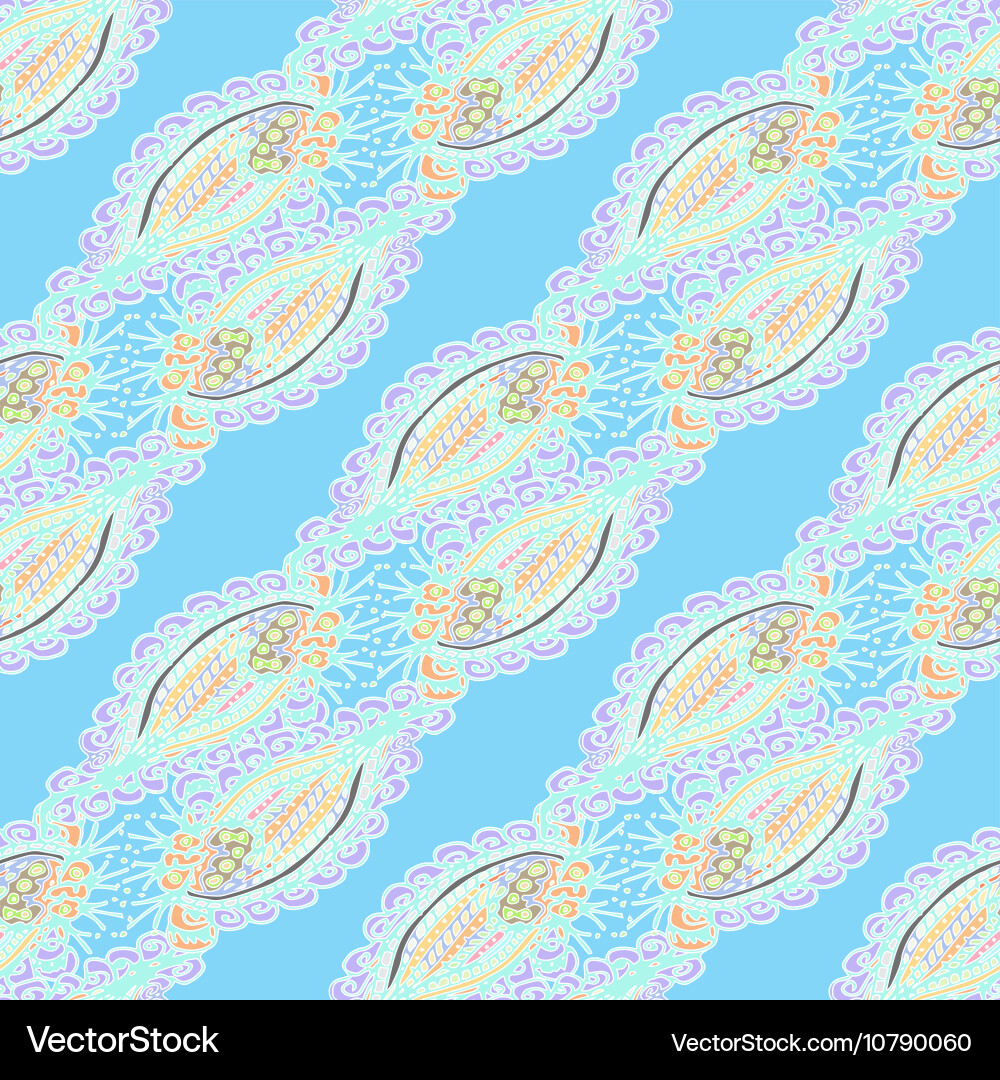 Abstract entangle inspired art seamless pattern vector image
