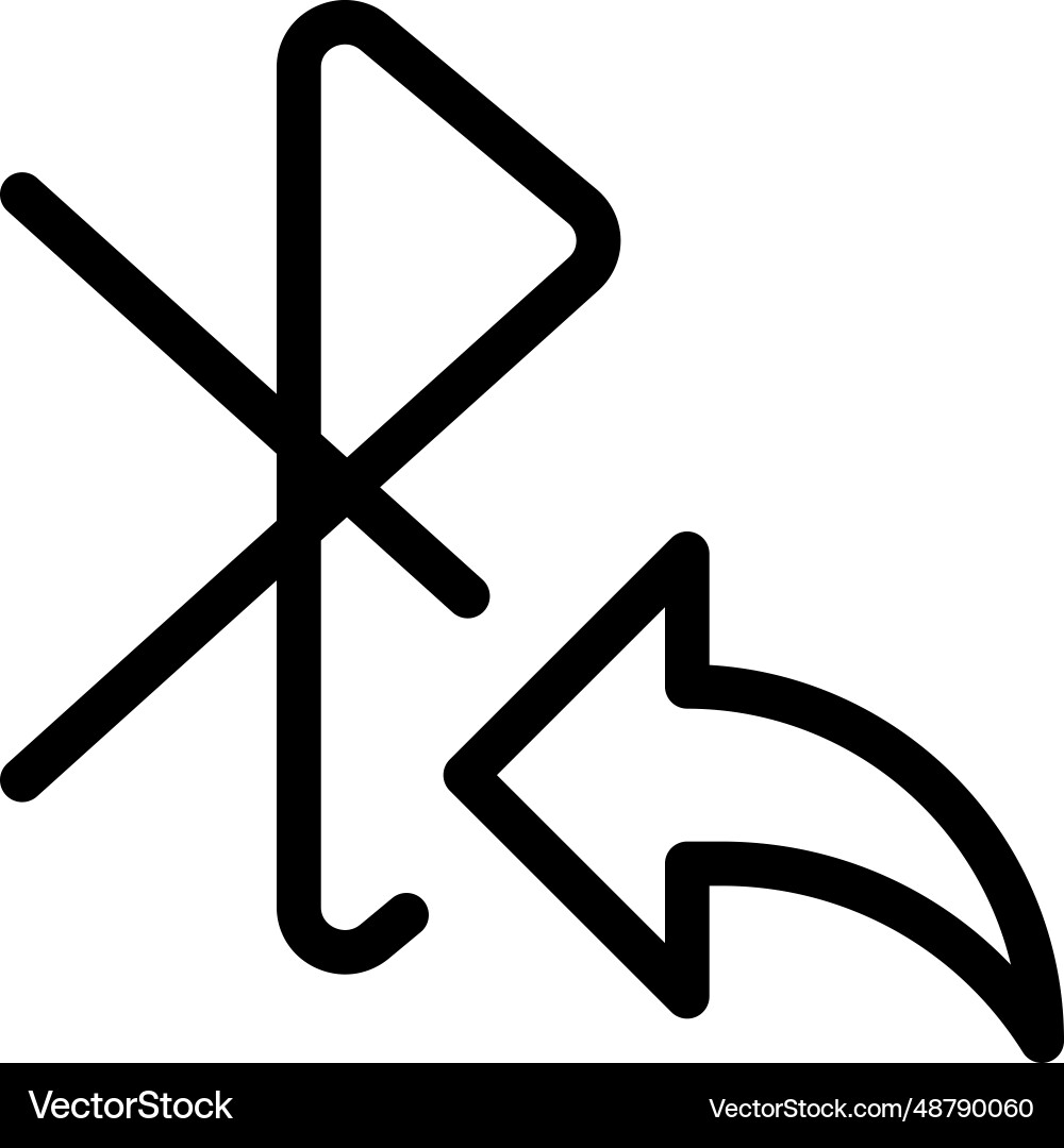 Data forwarding with bluetooth application Vector Image