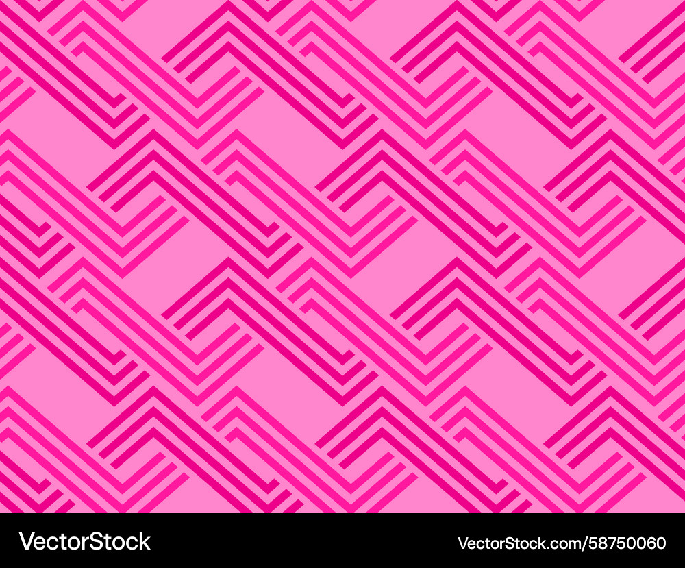Interlocking Zigzag Pattern Vector Image